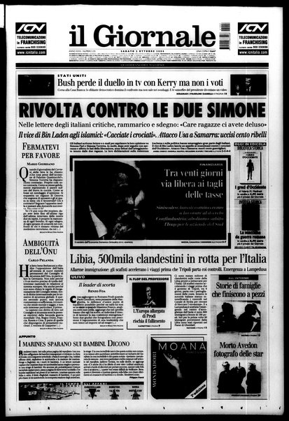 Il giornale : quotidiano del mattino